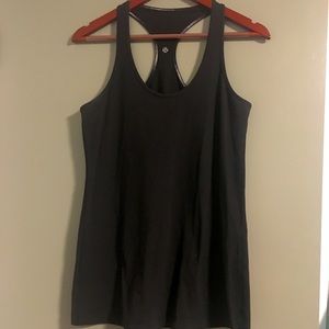 Lululemon black size 10 racer back tank